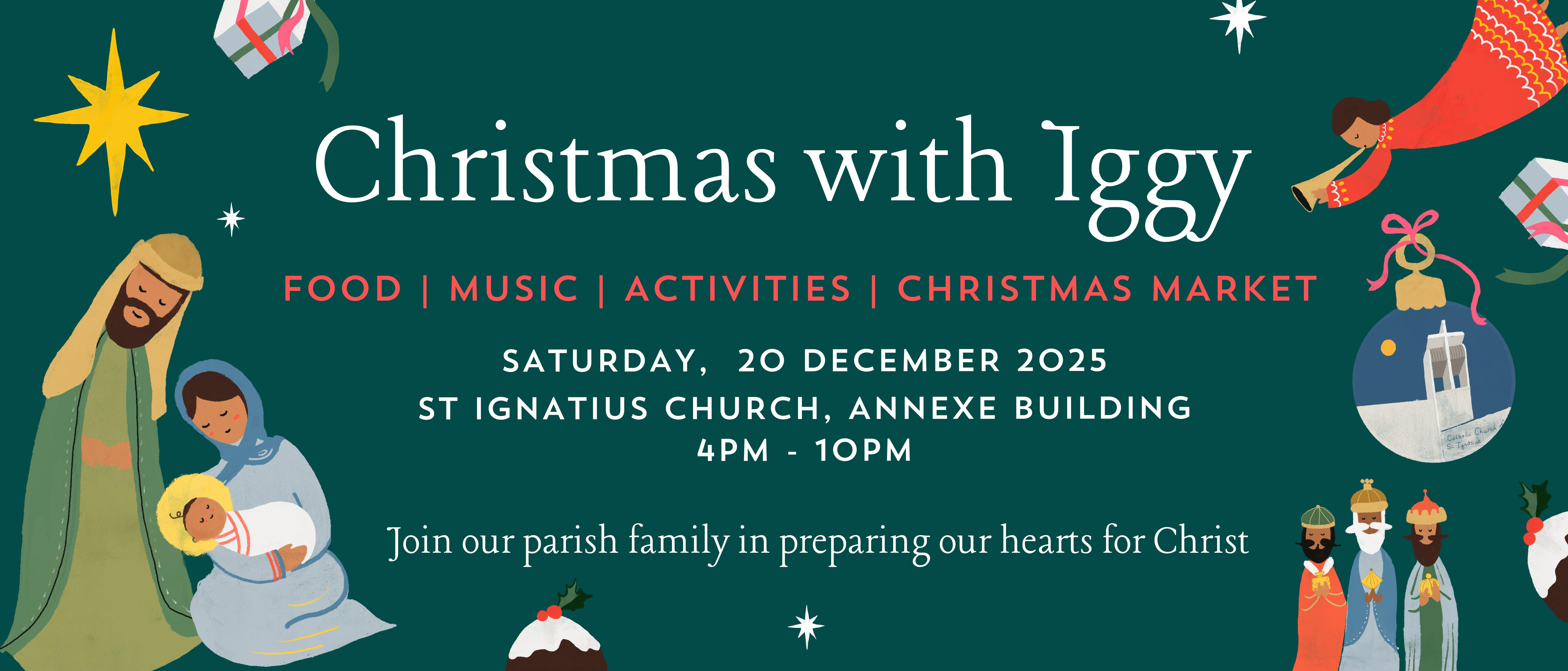 Christmas with Iggy hero poster